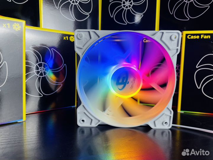 Новые вентиляторы для корпуса RGB 120мм