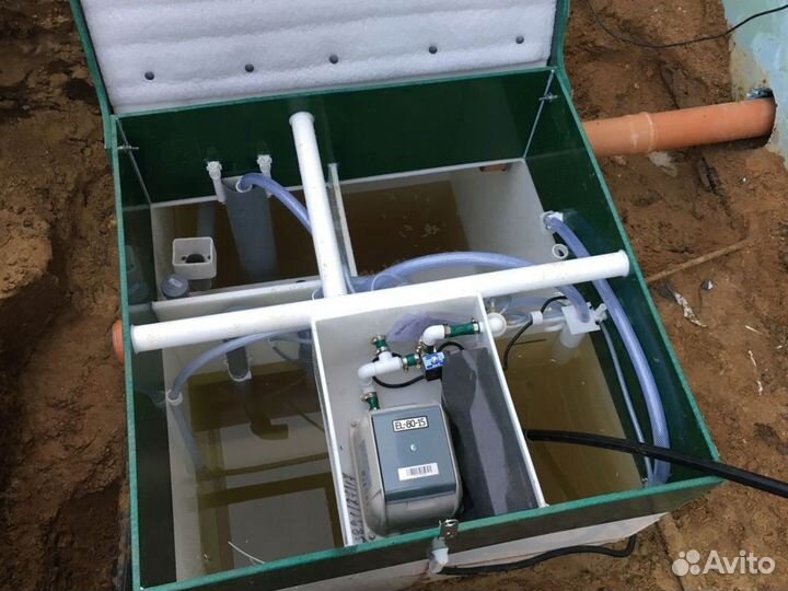 Септик био Урал 7 энергонезависимый