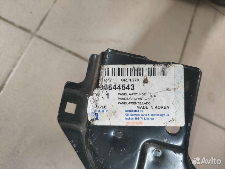 Панель передняя рамка фары Шевроле Лачетти хэтч