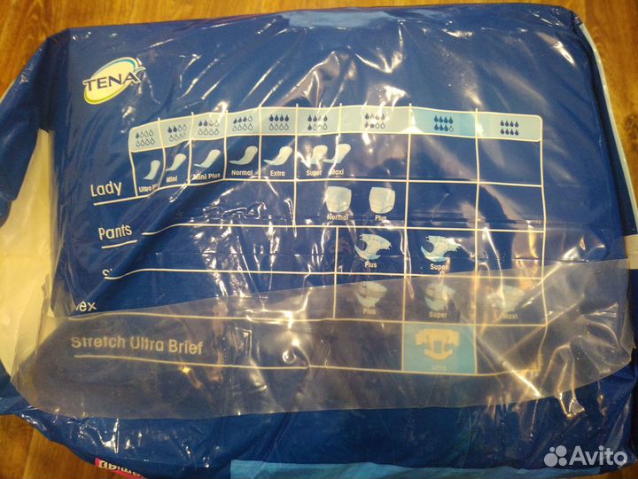 Подгузники для взрослых Tena xl