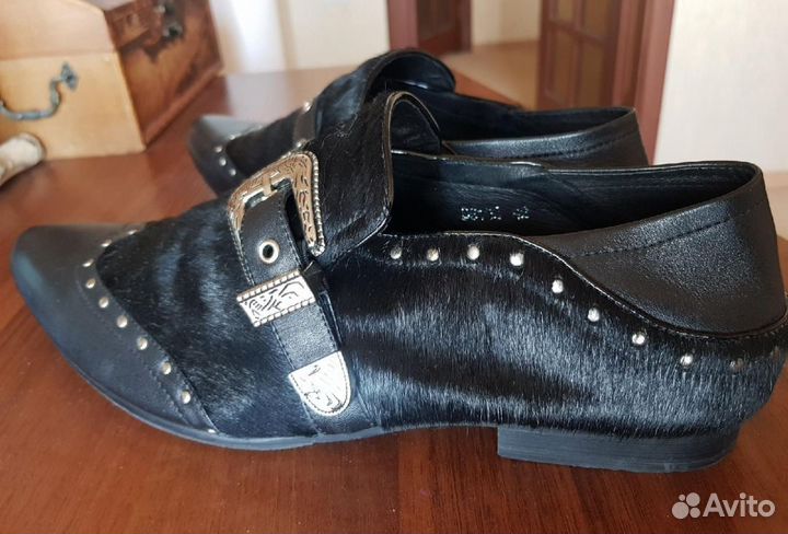 Туфли новые мужские 42 р демисезон.Ручная работа