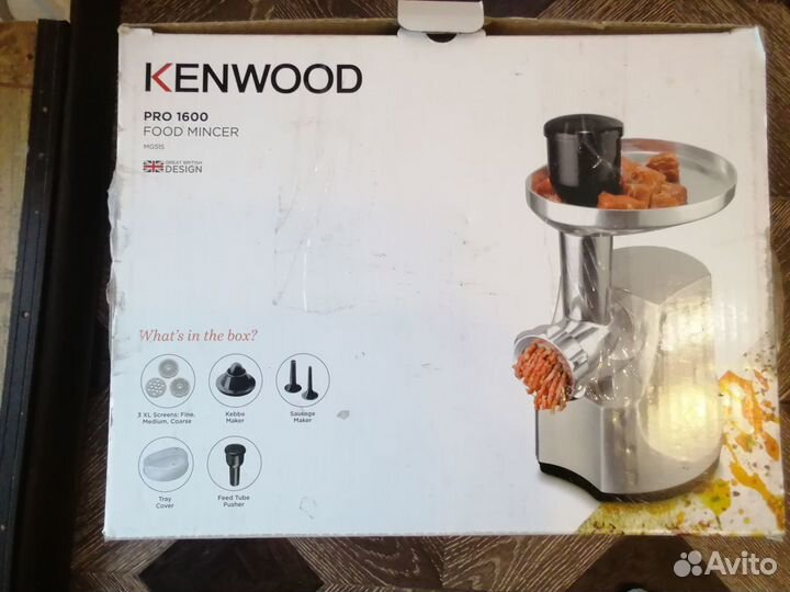 Мясорубка Kenwood pro 1600