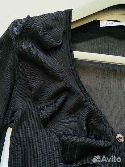 Чёрная блуза Christian Dior. Оригинал