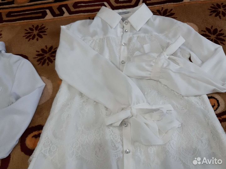 Блузка детск. Школьная на 13-14лет