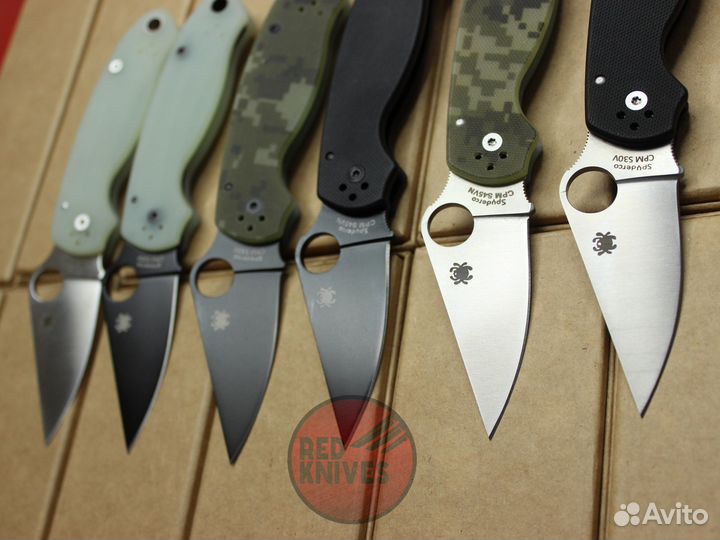 Ножи реплика Spyderco Para 3 G10 С223GP3