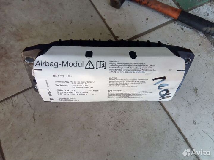Air Bag пассажипа Seat Leon II