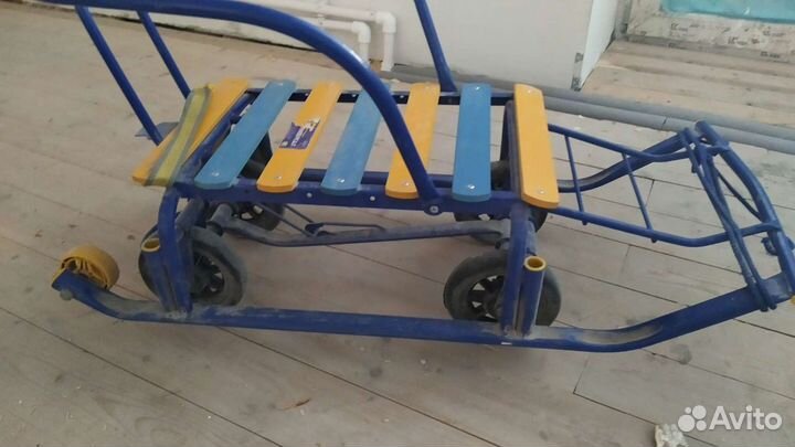 Санки зимние с колесами