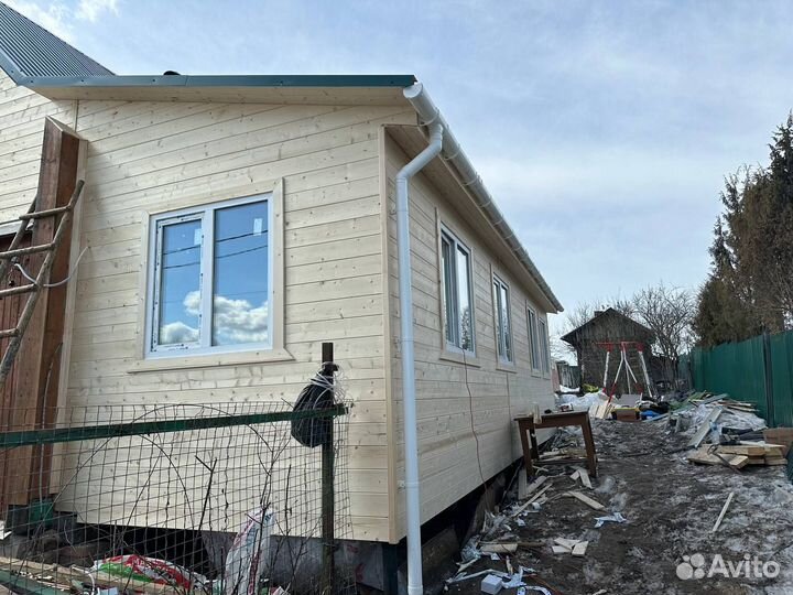 Фасад. Фасадные работы. Отделка сайдингом