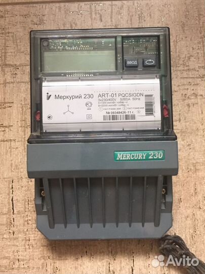 Электросчетчик бу Меркурий 230 ART-01 pqcsigdn