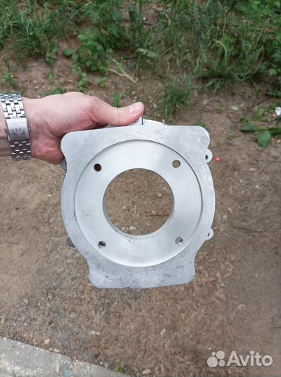 Фланец переходной на мотоблок