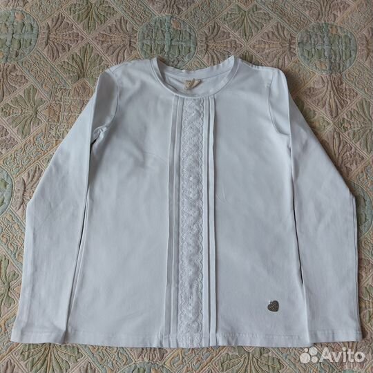 Кофта школьная для девочки Button Blue 146