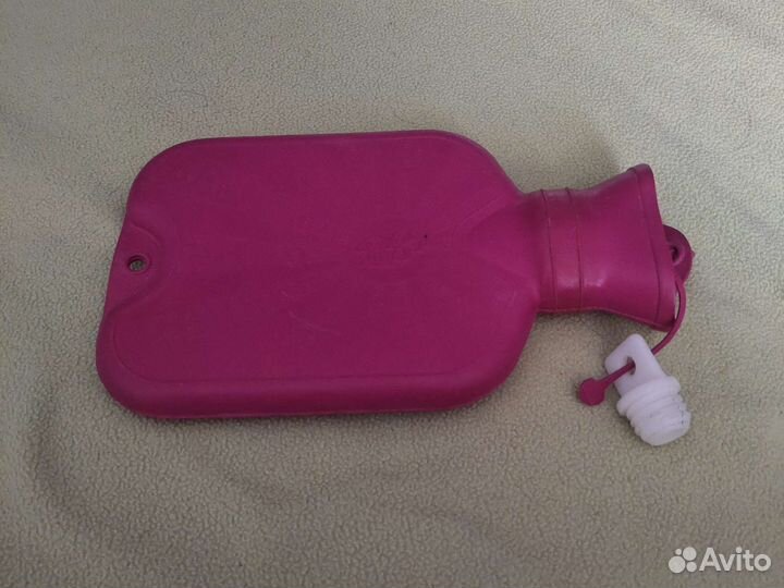 Грелка резиновая 1л