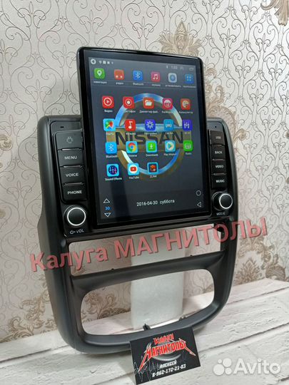 Магнитола Nissan Terrano на Андроиде новая Tesla