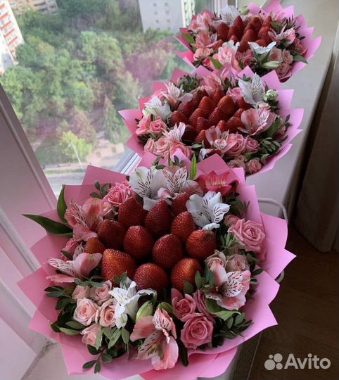 Вкусные съедобные букеты в Серпухове