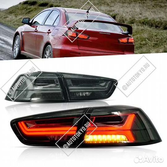 Фонари тюнинг Mitsubishi Lancer X / Galant Fortis