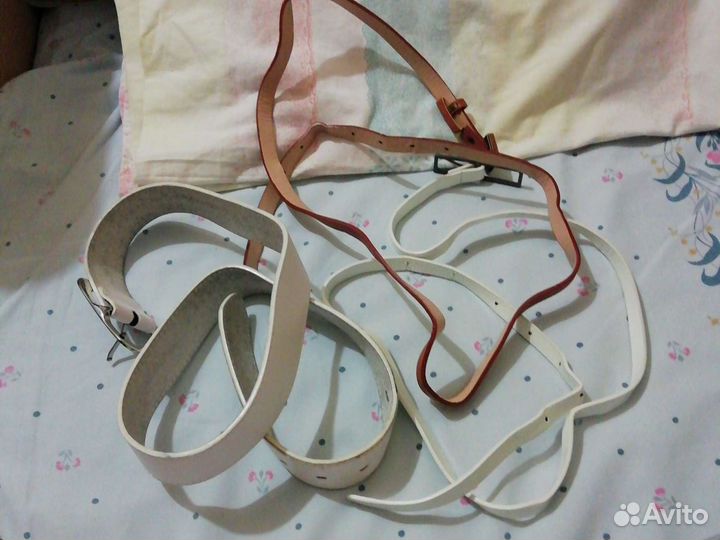 Кожаные женские ремни