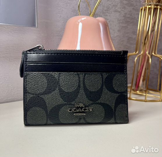 Кошелек картхолдер coach