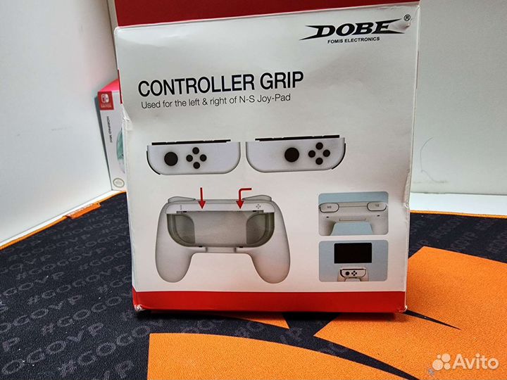 Controller grip для Nintendo Switch