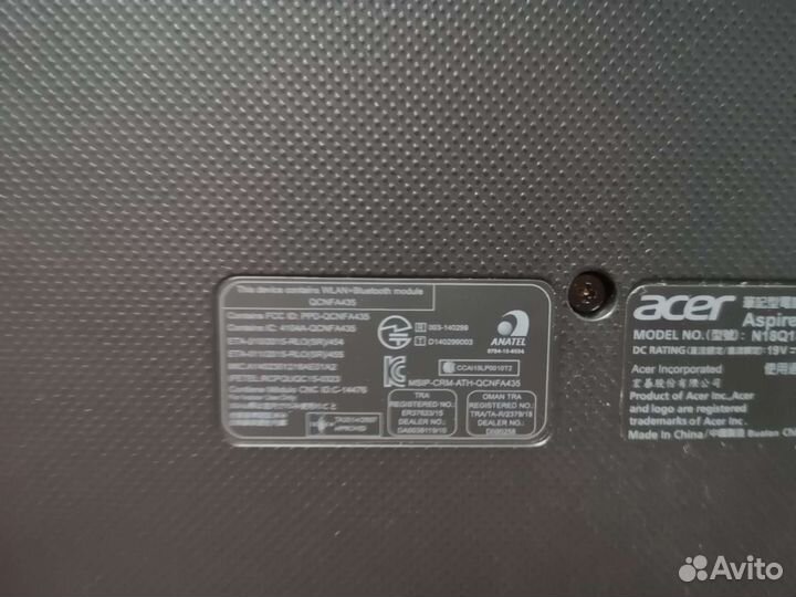 Ноутбук acer aspire 3