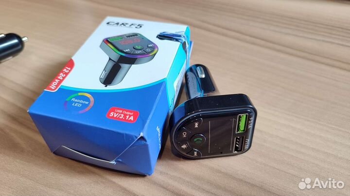 Fm модулятор с bluetooth