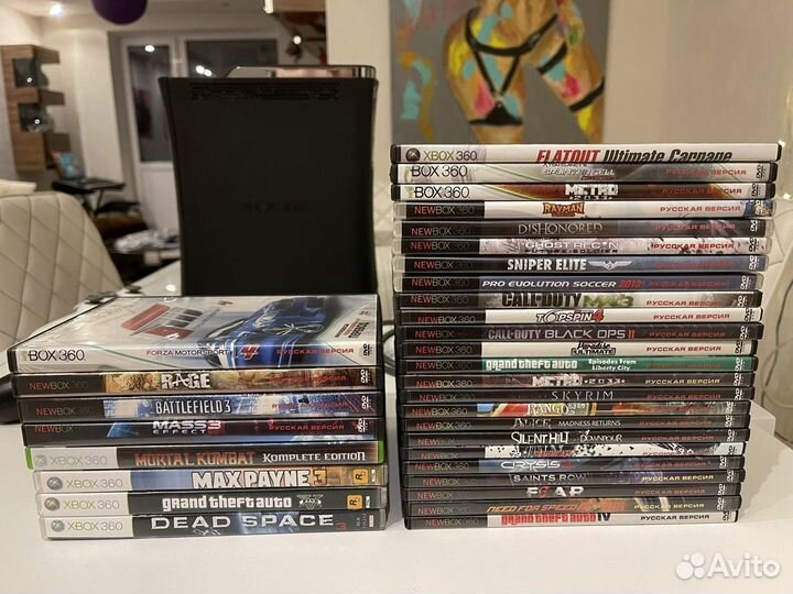 Игры для xbox 360 (прошитой)