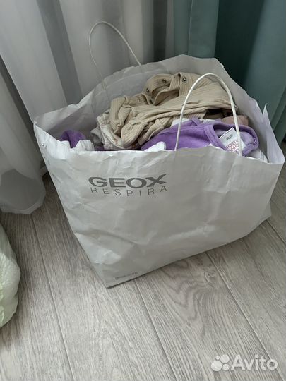 Пакет с детскими вещами 50-56см