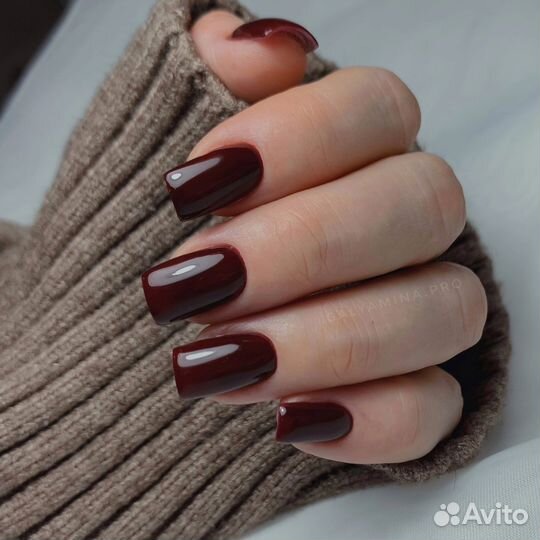 Покрытие ногтей гель лаком, ботокс, кератин