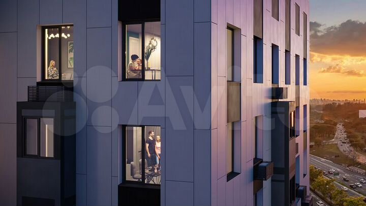 1-к. квартира, 38,6 м², 13/25 эт.