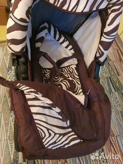 Детские коляски 2 в 1 на больших колесах