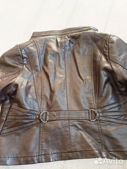 Куртка кожаная женская 48 50