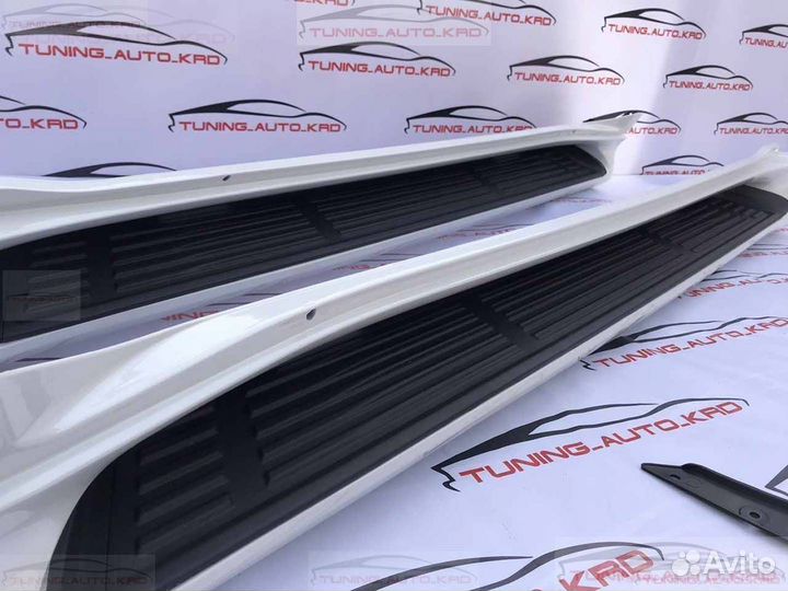 Подножки (пороги) Toyota LC Prado 150