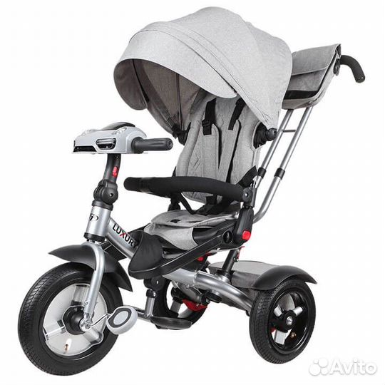 Трехколесный велосипед с ручкой