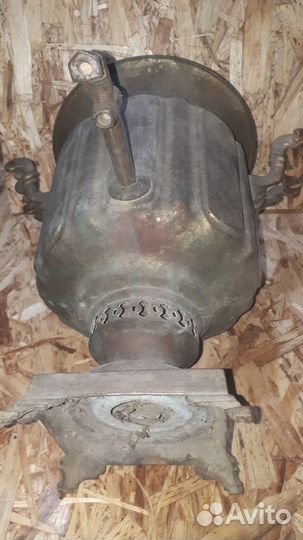 Самовар на дровах старинный Братьев Шемариных