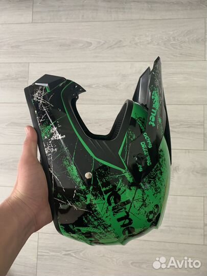 Шлем кроссовый бу