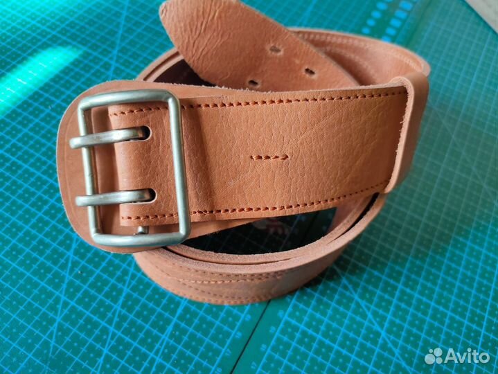 Мужской кожаный ремень