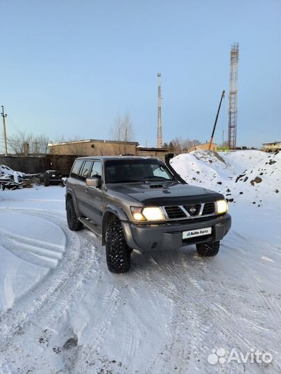 Nissan Patrol 3.0 МТ, 2000, 200 000 км