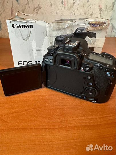 Зеркальный фотоаппарат canon eos 80d