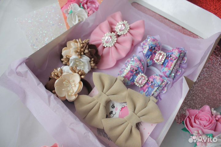 Бантики, заколочки ручной работы