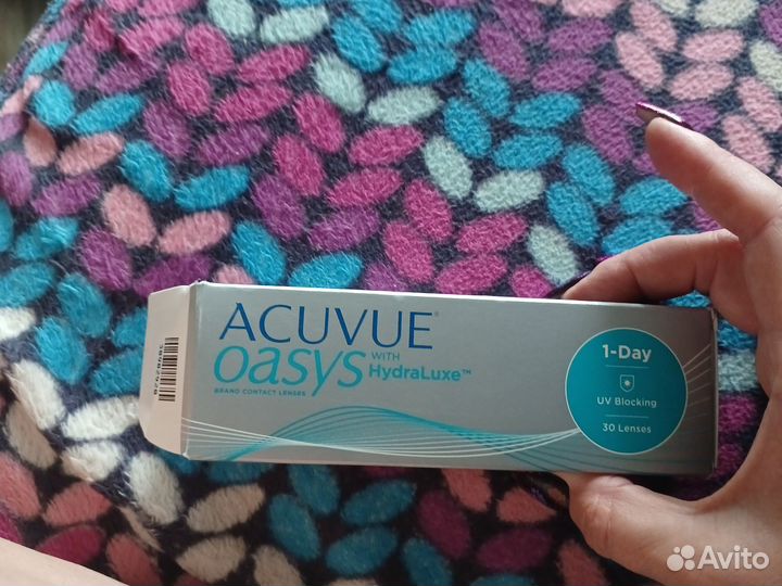Линзы контактные acuvue oasys HydraLux однодневные