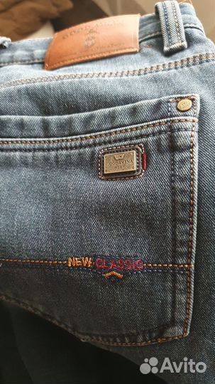 Крутые джинсы мужские с тёплой подкладкой
