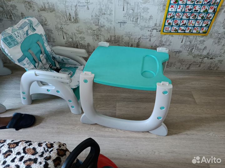 Детский стульчик для кормления babyton 2в1