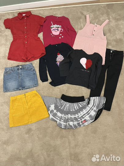 Вещи пакетом размер 116