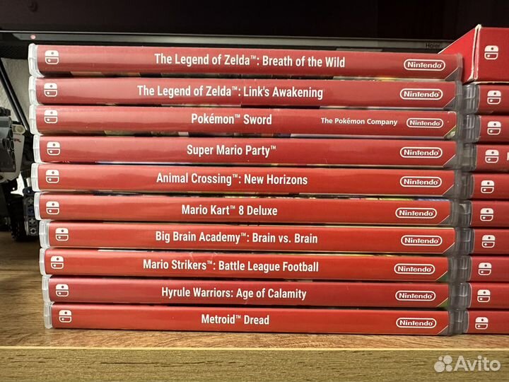 Nintendo Switch игры картриджи