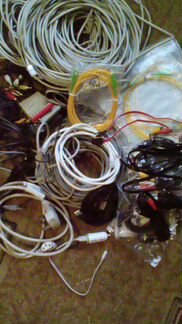 Кабели:Jack,3RCA,scart,IDE,патч-корд,переходники,S