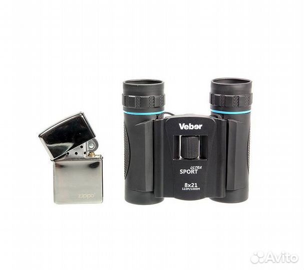 Бинокль Veber Ultra Sport бн 8x21 черный