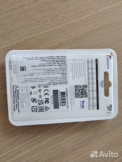 Карта памяти MicroSD 64gb