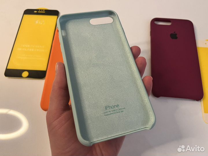 Чехол на iPhone 7 / 8 plus - 3 шт