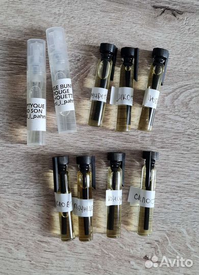 Духи женские пробники
