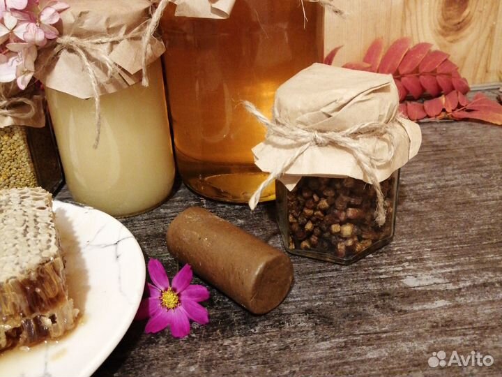 Алтайский Мед 2023, пыльца, прополис, перга Кгл