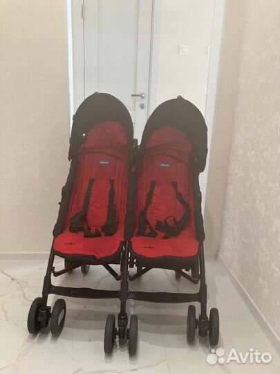 Коляска для двойни